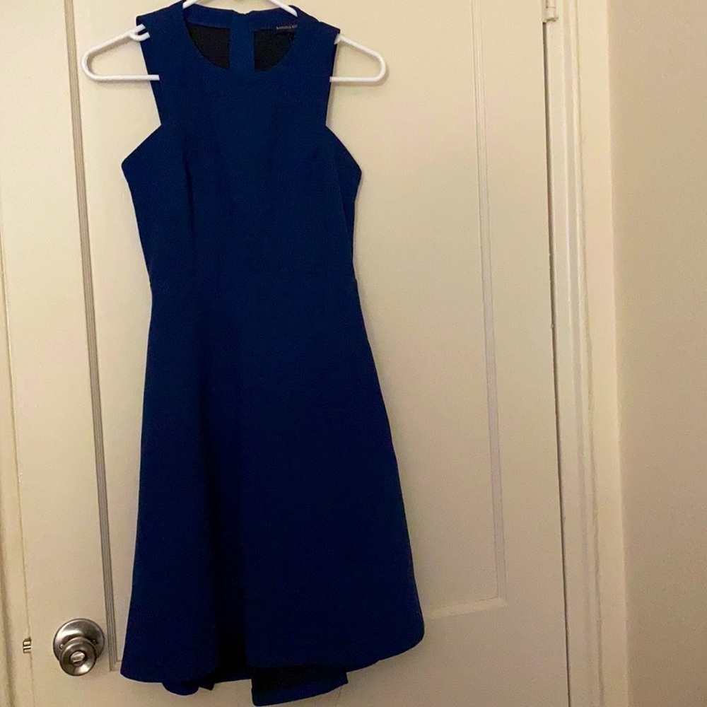 banana republic navy dress size: 0